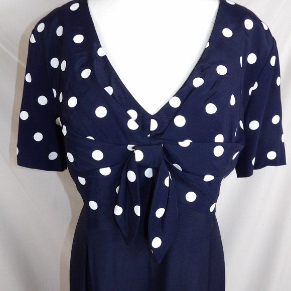 Vintage 1980's Dress with Culottes - Picture 8 of 12